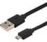 Универсальный кабель REXANT USB microUSB шнур плоский 1М черный 18-4270 4