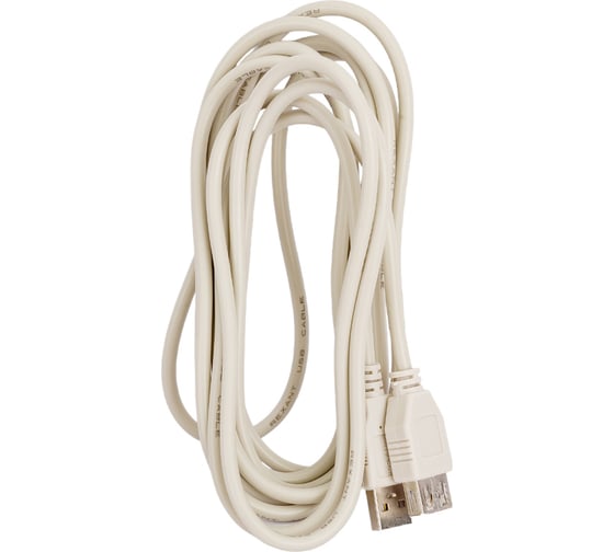 Шнур REXANT USB-А male - USB-A female 3M 18-1116