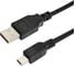 Шнур REXANT mini USB male - USB-A male 1.8M черный 18-1134-2 1