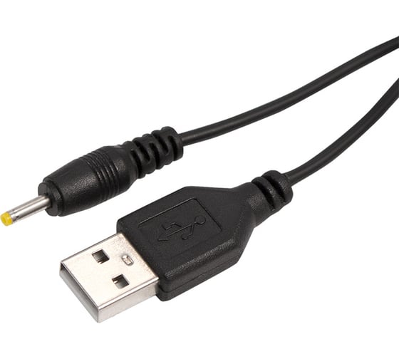 Шнур REXANT USB-А male - DC male 0.7х2.5мм шнур-адаптер 1M 18-1155