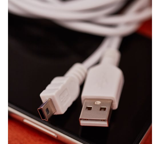Шнур REXANT mini USB male - USB-A male 1.8M 18-1134