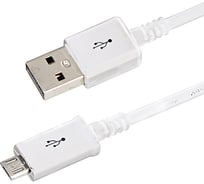 Кабель REXANT USB microUSB длинный штекер 1М белый 18-4269