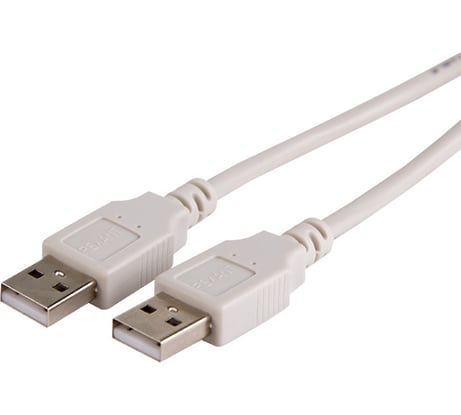 Шнур REXANT USB-A male - USB-A male 1.8M 18-1144