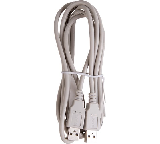 Шнур REXANT USB-A male - USB-A male 1.8M 18-1144