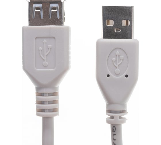 Шнур REXANT USB-А male - USB-A female 1.8M 18-1114