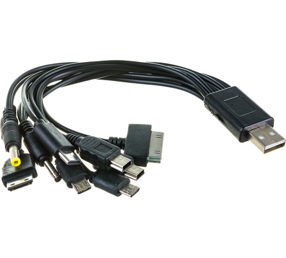 Кабель REXANT USB 10 в 1 microUSB 18-1196
