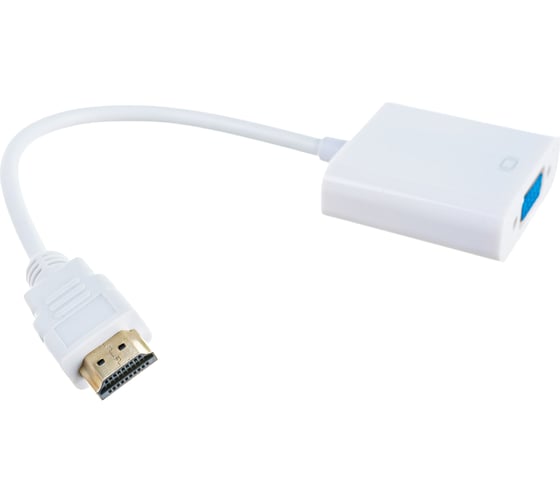 Переходник REXANT штекер, HDMI - гнездо VGA, провод 17-6835