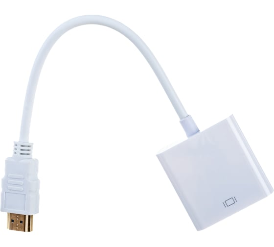 Переходник REXANT штекер, HDMI - гнездо VGA, провод 17-6835