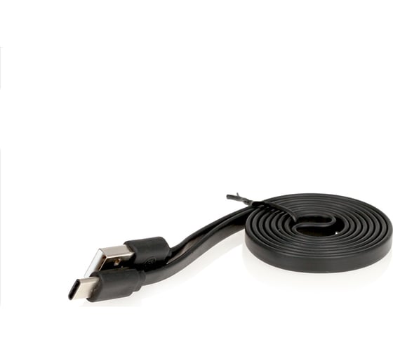 Кабель Alca USB Typ C 2.0 черный 510660