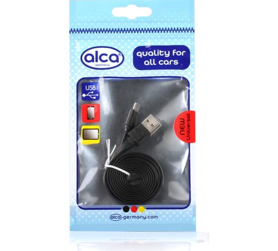 Кабель Alca Micro USB 2.0 черный 510610