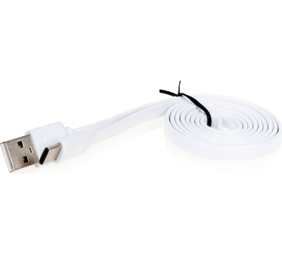 Кабель Alca USB Typ C 2.0 белый 510670