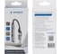 Разветвитель Gembird USB 3.0/2.0, 4 порта: 2хType-C, 1хUSB 3.0, 1хUSB 2.0, кабель Type-C+USB, UHB-C444 5