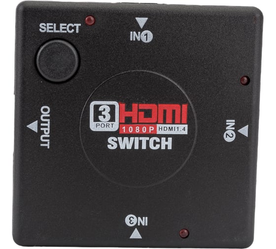Переключатель REXANT HDMI, 3x1, без питания 17-6912