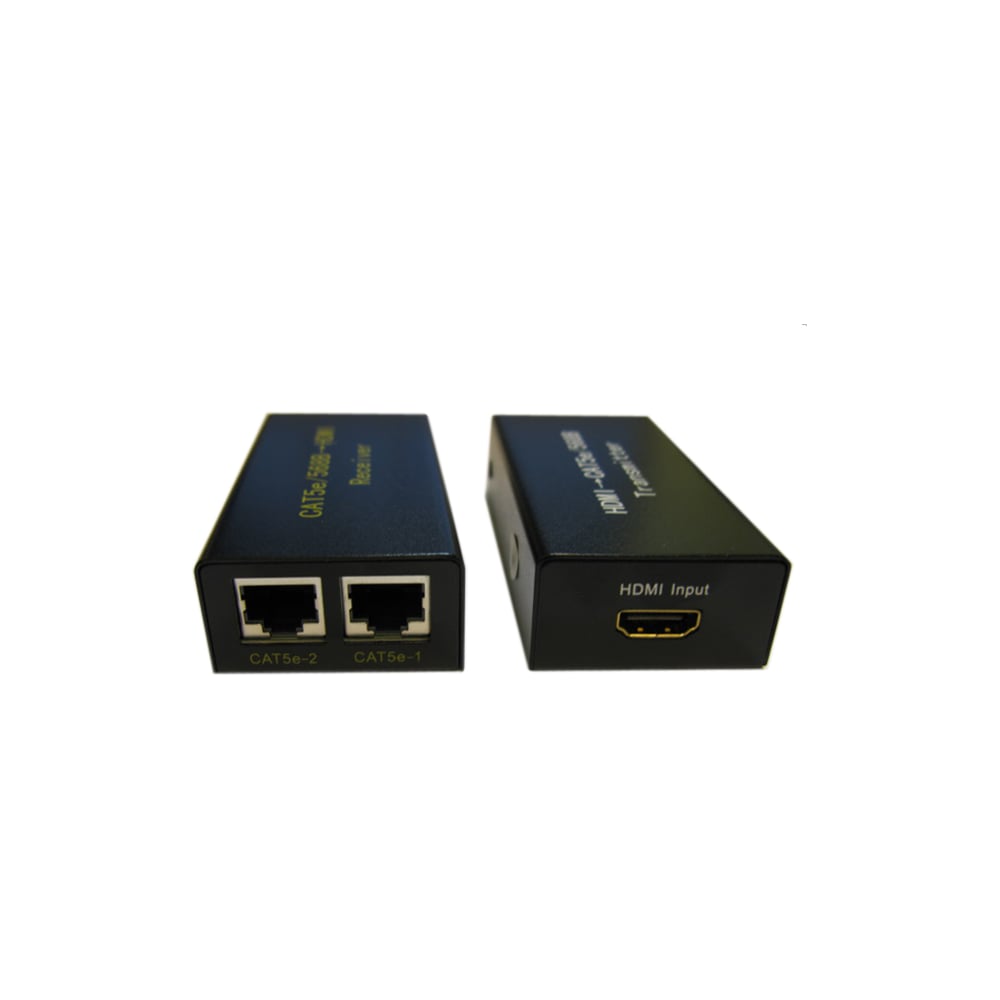 HDMI удлинитель по витой паре REXANT RJ-458P-8C кат. 5е/6, передатчик ...