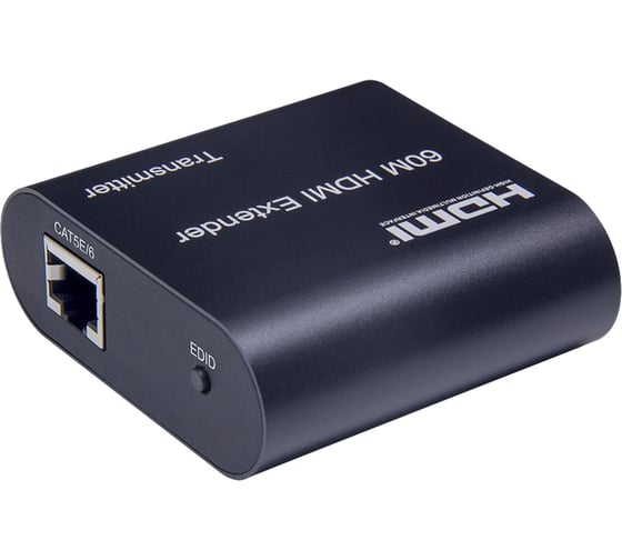 HDMI удлинитель по витой паре REXANT RJ-458P-8C кат. 5е/6, передатчик+приемник 17-6906 1