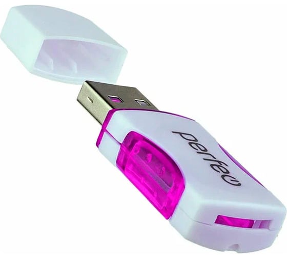 Card Reader PERFEO Micro SD фиолетовый 30016048