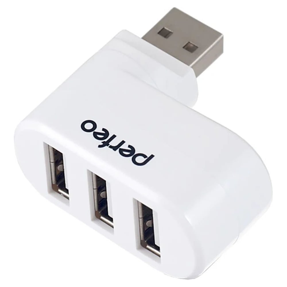 USB-хаб PERFEO USB-HUB, 3 Port, белый 30007096 - выгодная цена, отзывы ...