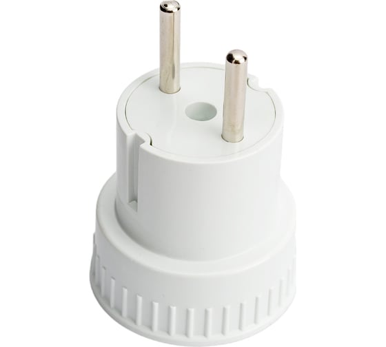 Адаптер розетка TDM ELECTRIC б/з - SHUKO 6А 250В белый SQ1806-0023