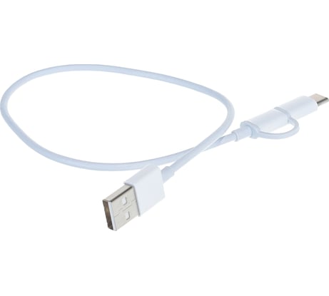 USB-кабель Xiaomi Mi 2-in-1 USB Cable Micro-USB to Type-C 30cm SJV4083TY