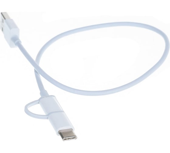 USB-кабель Xiaomi Mi 2-in-1 USB Cable Micro-USB to Type-C 30cm SJV4083TY