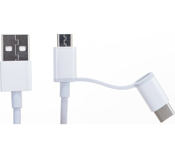 USB-кабель Xiaomi Mi 2-in-1 USB Cable Micro-USB to Type-C 30cm SJV4083TY