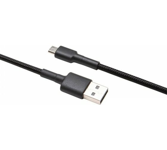 USB-кабель Xiaomi Mi Braided USB Type-C Cable SJX10ZM 100см чёрный SJV4109GL