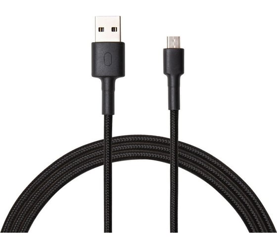 USB-кабель Xiaomi Mi Braided USB Type-C Cable SJX10ZM 100см чёрный SJV4109GL