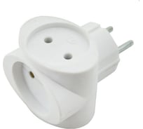 Разветвитель Облик РВ-10 белый, 3 гнезда УТ-00000666