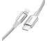 Кабель Ugreen USB-C to Lightning M/M Cable Aluminum Shell Braided, длина 1 м, серебристый 70523 2
