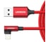 Кабель Ugreen угловой Right Angle USB-A to Lightning Cable, длина 1м, красный 60555 1
