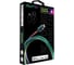 Кабель QUMO MFI С48, USB-Apple 8 pin, 1м, 5В, 2,4A, 12Вт, оплетка металл, пружинка металл, радужный 24252 2