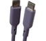 Кабель QUMO Type-C на Type-C, силиконовый, 1м, 3A, 60W, PD, серый 32969 5