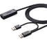 Кабель-удлинитель Ugreen US137 USB 2.0 Active, 10м, цвет черный 20214 2