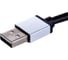 Кабель Intro USB/microUSB, leather, 1.2м, черный Б0035662 2