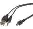 USB-AUX кабель на miniUSB REXANT для портативных колонок 0,5м 18-4291 1