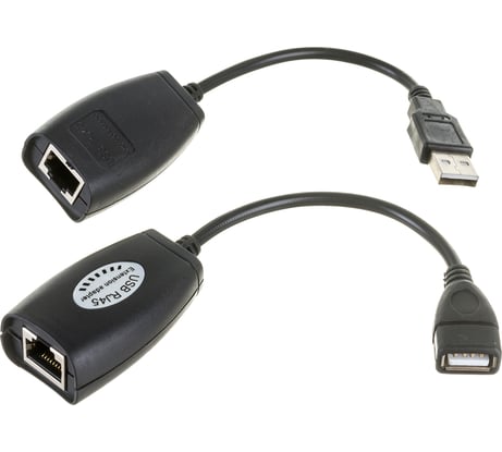 USB удлинитель REXANT по витой паре 8p8c 18-1176