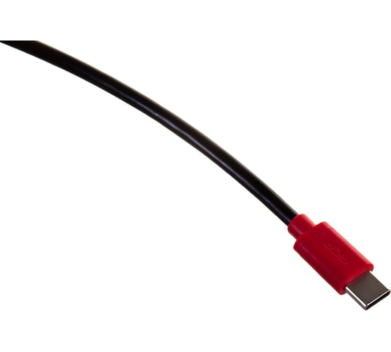 Кабель для зарядки телефона GCR TypeC, 3.0m, черный 51906