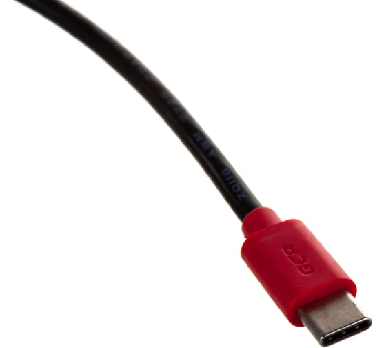 Кабель для зарядки телефона GCR TypeC, 1.5m, черный 51903