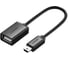 Кабель Ugreen Mini USB 5Pin Male To USB 2.0 A Female OTG Cable, длина 10 см, цвет черный 10383 1