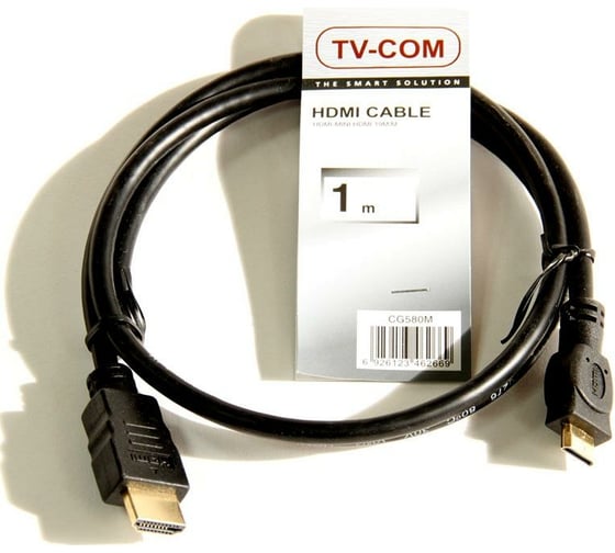 Кабель TV-COM HDMI to MiniHDMI ver1.4V+3D, 1m CG580M-1M CG580M-1M