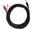 Соединительный кабель VCOM 3.5 Jack /M/ - 2xRCA /M/, стерео, аудио, 10m VAV7183-10M VAV7183-10M 2