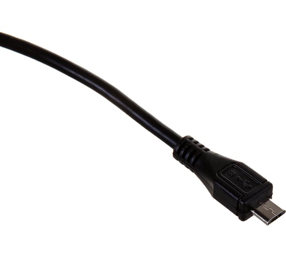 Кабель для зарядки телефона GCR microUSB, 1.5m, черный UA2MCB1-BB2S-1.5m