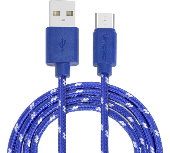 Кабель CROWN USB - microUSB CMCU-3042M blue CM000002118 1