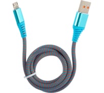 Кабель CROWN USB - microUSB CMCU-3102M blue CM000002140