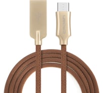 Кабель CROWN USB - microUSB CMCU-3132M brown CM000002147