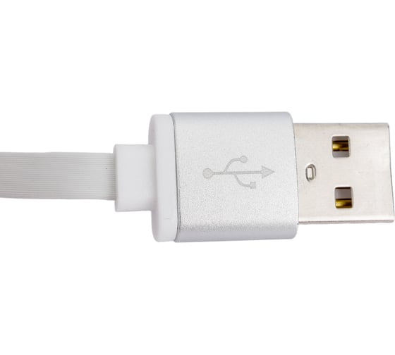 Кабель CROWN USB - microUSB/USB Type-C/Lightning CMCU-3182 white CM000002151