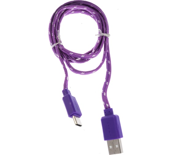 Кабель CROWN USB - USB Type-C CMCU-3052C violet CM000002122 1