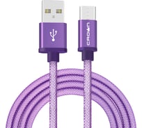 Кабель CROWN USB - USB Type-C CMCU-3072C violet CM000002126