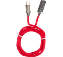 Кабель CROWN USB - USB Type-C CMCU-3132C red CM000002144