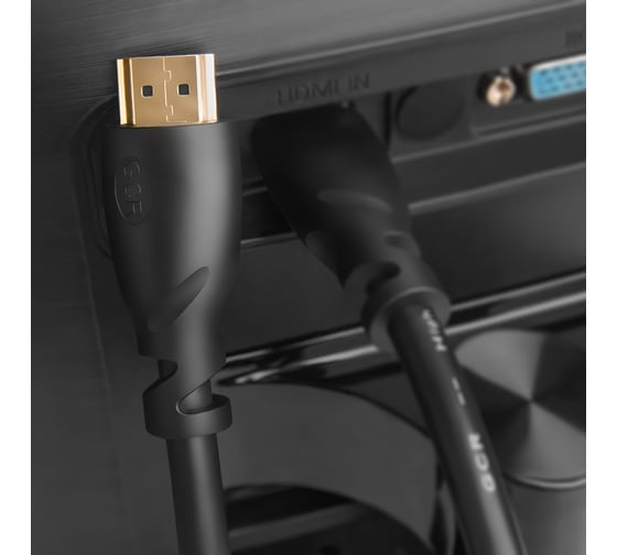 Кабель GCR HDMI, 0.5m, для подключения ПК, ТВ, Монитора HM310-0.5m